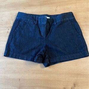 LOFT Dark Blue Jean Shorts